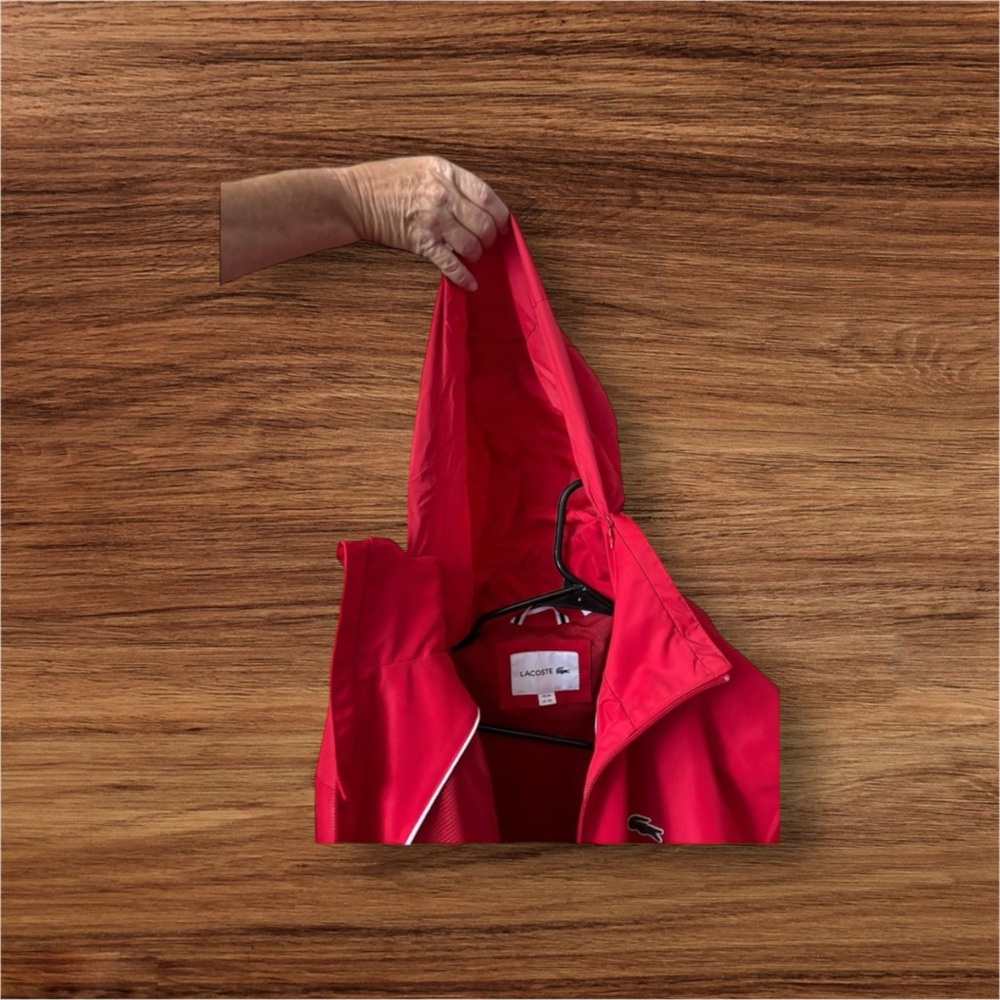 Red Lacoste 3x Men Jacket - image 3